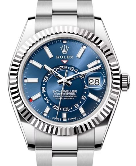 rolex oyster sky dweller.